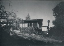 'House at Los Angeles by Richard J Neutra. - Patio and garden view', 1942. Artist: Unknown.