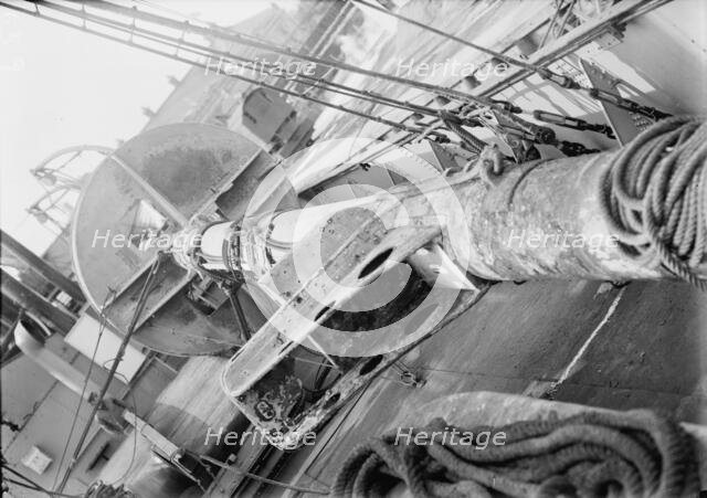 Mast From U.S.S. 'Maine', 1914. Creator: Harris & Ewing.