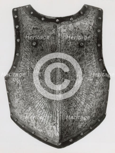 Breastplate, France, 1670-1700. Creator: Unknown.