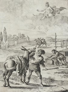 Jupiter and the Ass, 1655. Creator: Dirck Stoop.