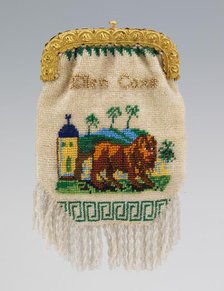 Bag, American, 1838. Creator: Unknown.