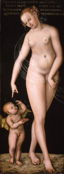 Venus with Cupid the Honey Thief, after 1537.