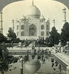 'The Taj Majal, Agra, India', c1930s. Creator: Unknown.