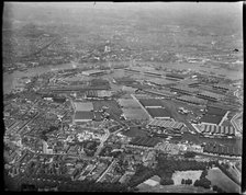 Surrey Commercial Docks, Rotherhithe, London, c1930s. Creator: Arthur William Hobart.