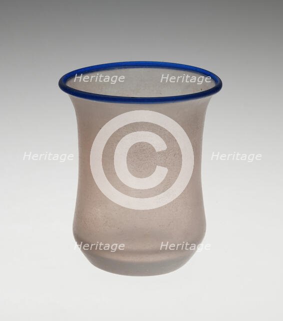 Beaker, France, c. 1680. Creator: Unknown.