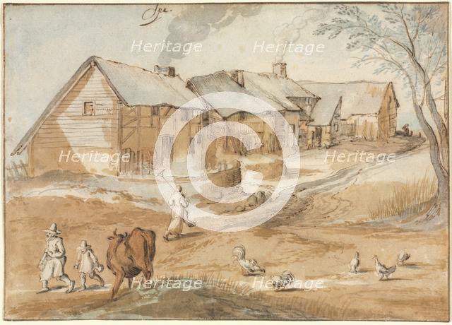 A View of Spa, c. 1619. Creator: Jan Brueghel (Flemish, 1568-1625).