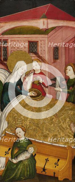 The Birth of the Virgin, 1430. Creator: Anon.