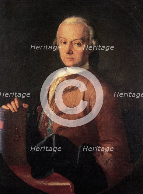 Portrait of Leopold Mozart (1719-1787).