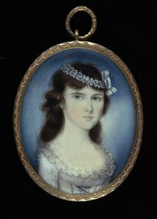 Portrait of a Young Lady, ca. 1790. Creator: William Verstille.