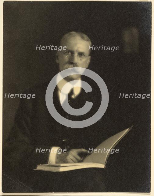 Self-portrait, 1914. Creator: John G Bullock.