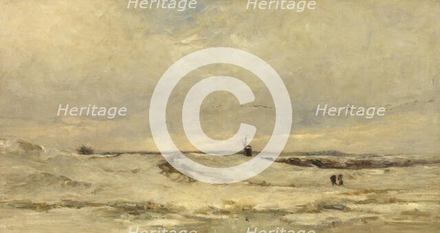 Snow, c1860-1890. Creator: Louis Artan.