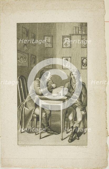 A Physionotrace Portraitist, 1802. Creator: Christoph-Wilhelm Bock.