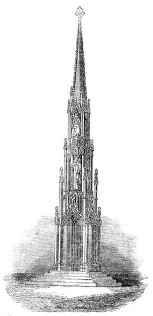 The New High Civic Cross, Bristol, 1850. Creator: Unknown.