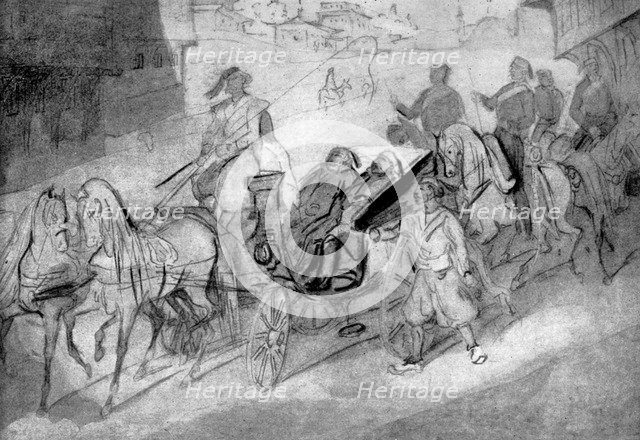 'Turkish Officials', (1930). Artist: Constantin Guys