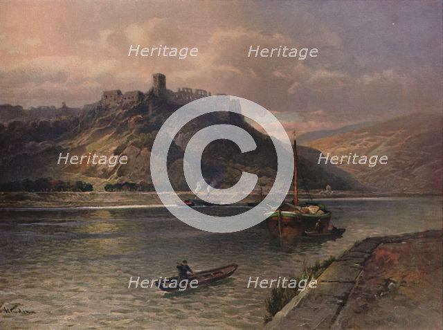 'Ruine Rheinfels', (Rheinfels Castle), 1923. Creator: Nikolai of Astudin.