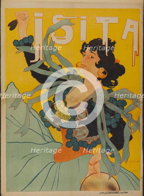 Isita, 1895. Creator: Feure, Georges de (1868-1928).