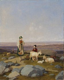 On Gaisalm. Artist: Kobell, Wilhelm, Ritter von (1766-1853)