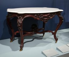Center Table, 1847/57. Creator: Doe, Hazelton & Company.