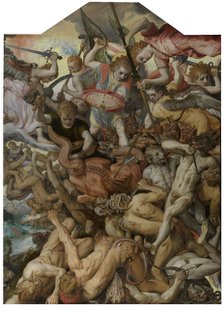 The Fall of the Rebel Angels, 1554. Creator: Frans Floris.