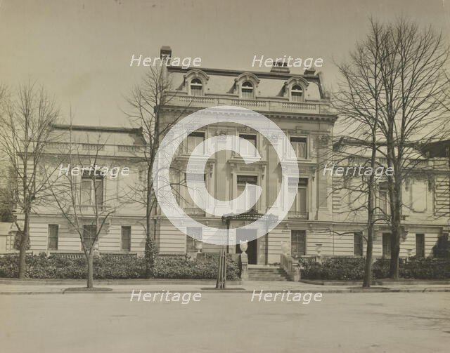 Mary Scott Townsend house, Washington, D.C., c1910. Creator: Frances Benjamin Johnston.