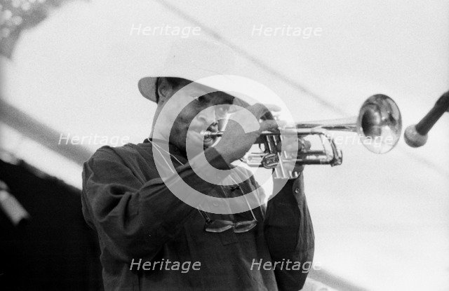 Woody Shaw, Pendly International Jazz Festival, July 1985. Artist: Brian O'Connor.