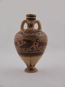 Amphoriskos (Container for Oil), 600-575 BCE. Creator: Unknown.