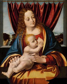 The Virgin and Child, c1490.