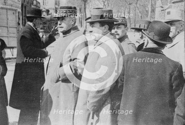 Gen. Nivelle at Noyon, between c1915 and 1918. Creator: Bain News Service.