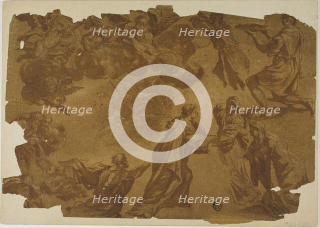 Sketches after Various Paintings, including the Visitation, n.d. Creator: Unknown.