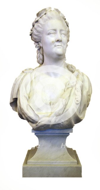 Bust of Catherine the Great, Empress of Russia, 1786. Creator: Feodosy Shchedrin.
