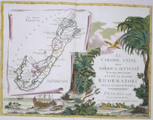 Map of Bermuda, 1778. Creator: Unknown.