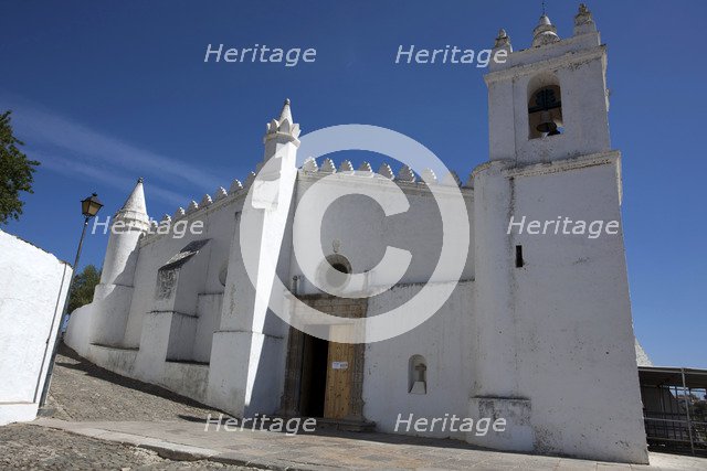 The main church (igreja matriz) of Mertola, Portugal, 2009. Artist: Samuel Magal