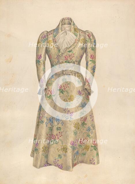 Man's Coat, c. 1939. Creator: Henry De Wolfe.