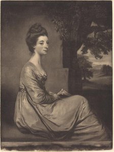 Jemima Countess Cornwallis, 1771. Creator: James Watson.