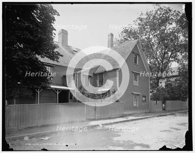 House of the Seven Gables, Salem, Mass., between 1890 and 1901. Creator: Unknown.