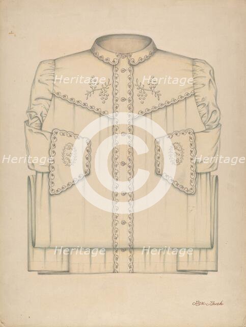 Nightgown, c. 1938. Creator: Rex F Bush.