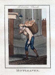 'Hotloaves', St Martin's Church, London, 1805. Artist: Unknown