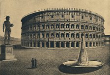 'Roma - Imaginary reconstruction of the Colosseum', 1910. Artist: Unknown.