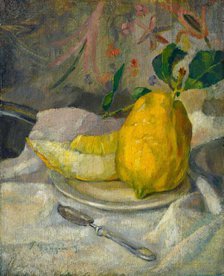 Melon and Lemon, c. 1900. Creator: Unknown.