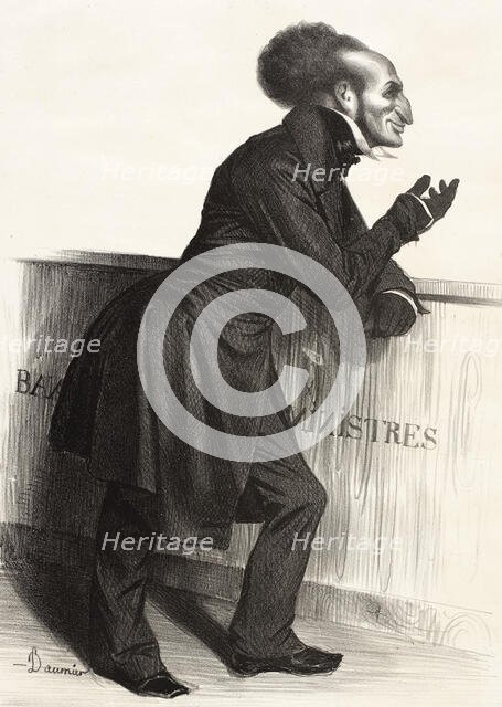 Mr. Joliv..., 1833.  Creator: Honore Daumier.