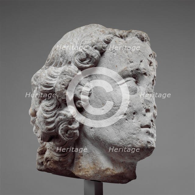 Head of an Angel, French, ca. 1250. Creator: Unknown.