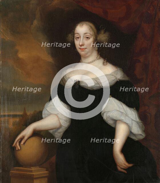 Margaretha Munter (1639-1711), second Wife of Jacobus Trip, 1668. Creator: Lambertus Jansz de Hue.