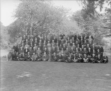 Group portrait, c1935. Creator: Kirk & Sons of Cowes.