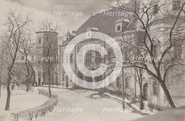 Palace of the Krakow Bishops - eastern façade, Kielce, between 1920-1930. Creator: Unknown.