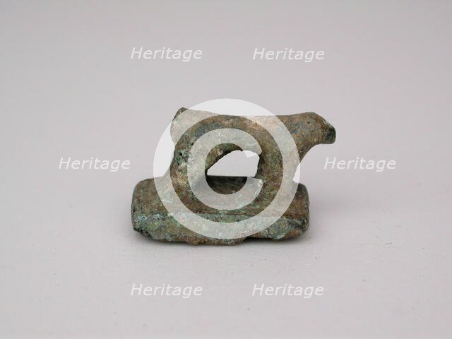 Seal with Quadruped, Geometric Period (800-600 BCE). Creator: Unknown.