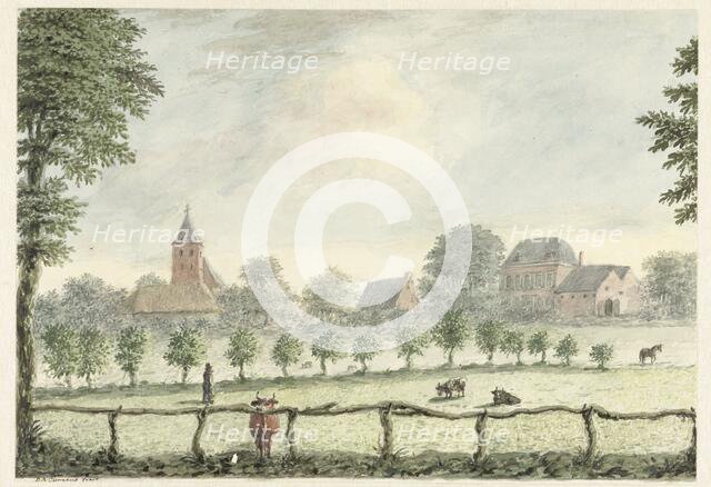 View of Renkum, 1825. Creator: D.A. Clemens.