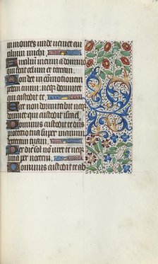 Book of Hours (Use of Rouen): fol. 105r, c. 1470. Creator: Master of the Geneva Latini (French, active Rouen, 1460-80).