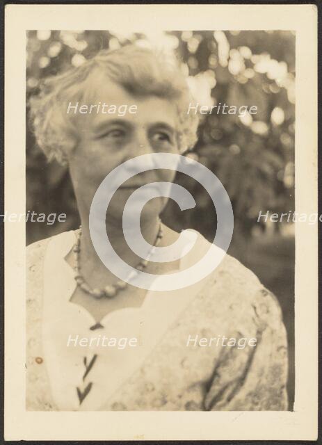 Portrait of a Woman, 1933. Creator: Louis Fleckenstein.