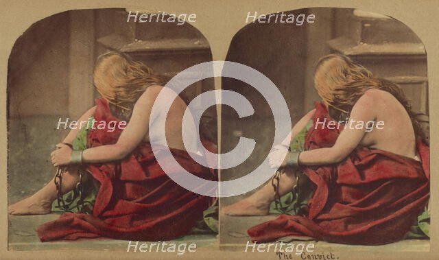 The Convict, about 1860. Creator: London Stereoscopic & Photographic Co.