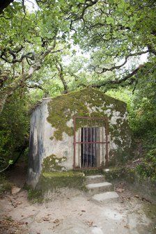 A small house in the garden of Capuchos Convent, Sintra, Portugal, 2009. Artist: Samuel Magal